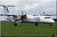 Dash8-400, FlyBe, cn:4110