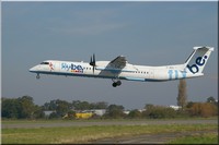 Dash8-400, FlyBe, G-JECL, cn:4114