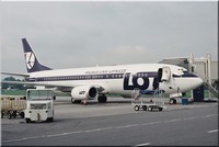 Boeing 737-45D, LOT, SP-LLE cn: 27914
