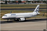 Airbus A320-232, Aegean Airlines, SX-DNC cn:6961