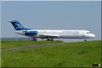 Fokker F100, Montenegro Airlines, 4O-AOP, cn: 11332