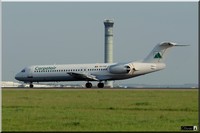 Fokker 100, Carpatair, YR-FKB, cn: 11369