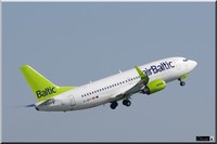 Boeing 737-36Q(WL), Air Baltic, YL-BBY, cn: 30335