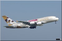 Airbus A380-861, Etihad Airways, A6-APE, cn: 191